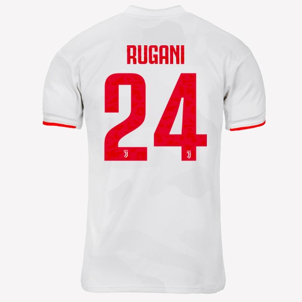 Trikot Juventus NO.24 Rugani Auswarts 2019-20 Grau Weiß Fussballtrikots Günstig
